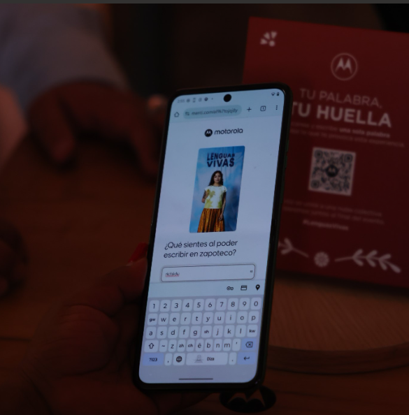 Motorola anuncia el nuevo teclado zapoteco