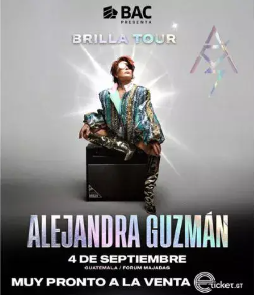 La legendaria rockera mexicana Alejandra Guzmán