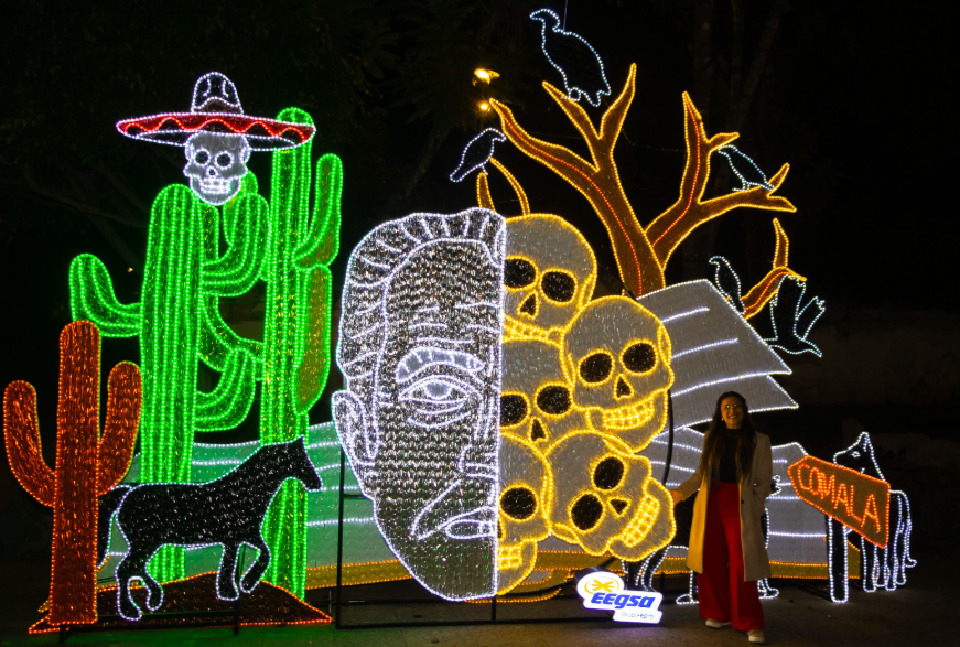 Alumbrados EEGSA en el  Festival de la Luz de Antigua Guatemala 2025