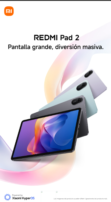  Xiaomi ha presentado la nueva Redmi Pad 2 y su versión 4G: tablets