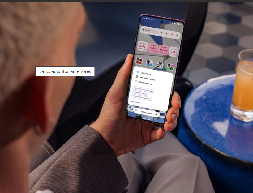 Motorola presenta Microsoft Copilot Vision