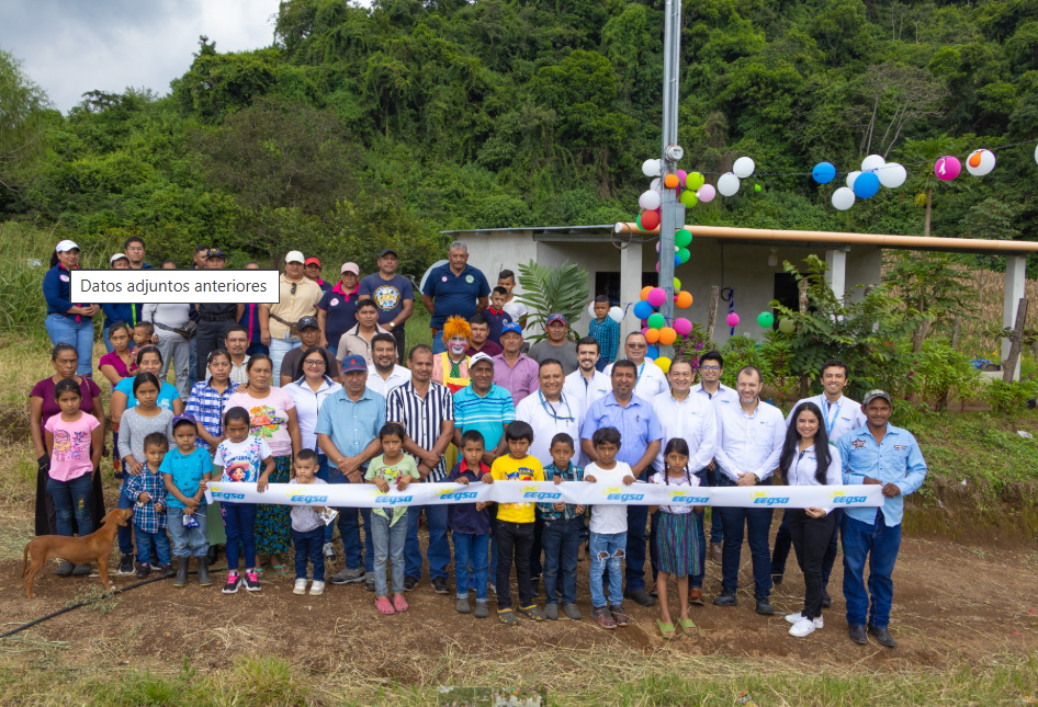  EEGSA continúa fortaleciendo el Programa de Electrificación Rural