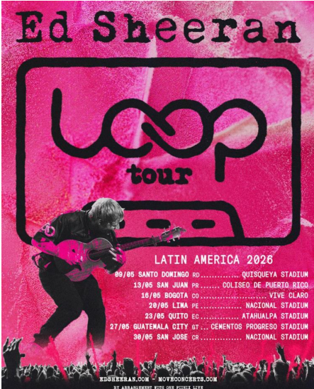 TRAERÁ SU NUEVO TOUR “LOOP” A LATINOAMÉRICA EN MAYO 2026
