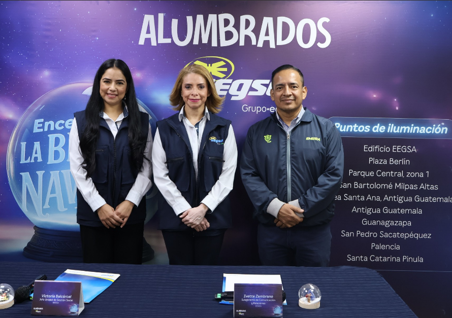  EEGSA enciende sus Alumbrados 2025 