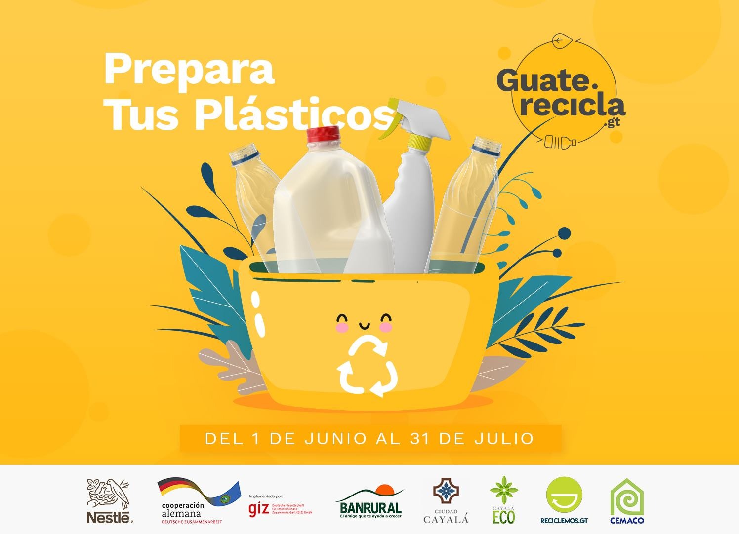 GUATE RECICLA la campaña que invita a los guatemaltecos a reciclar 