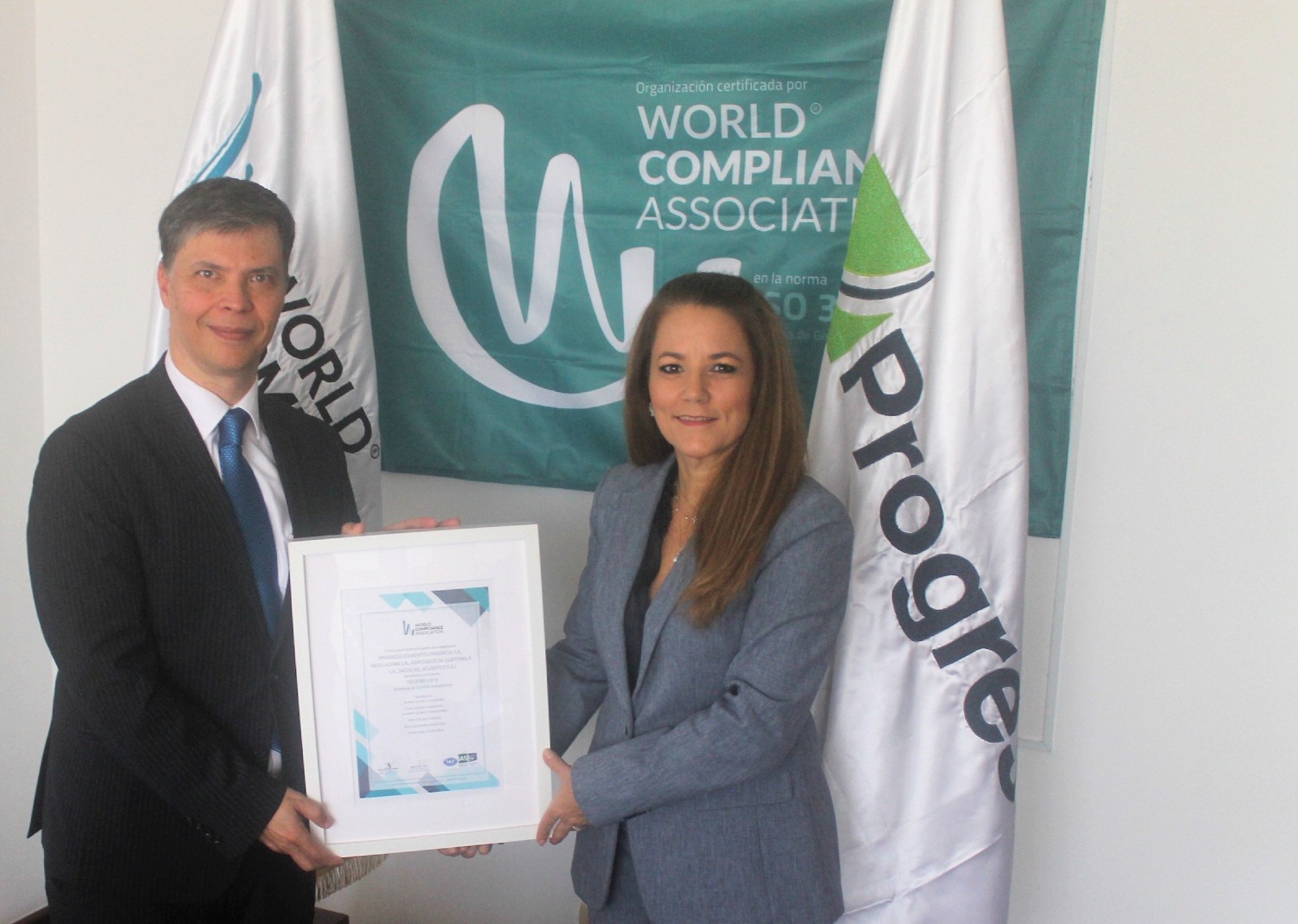 WCA Capítulo Guatemala presenta a Progreso  como corporación certificada en  Sistemas de Gestión Antisoborno