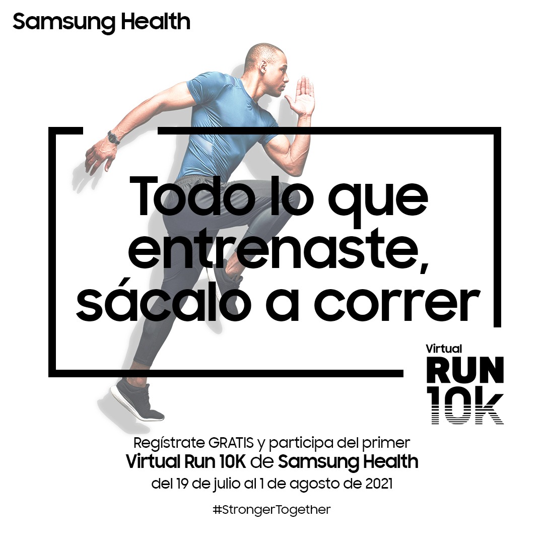 Participa en la carrera virtual 10K de Samsung  y gana un Galaxy Watch3