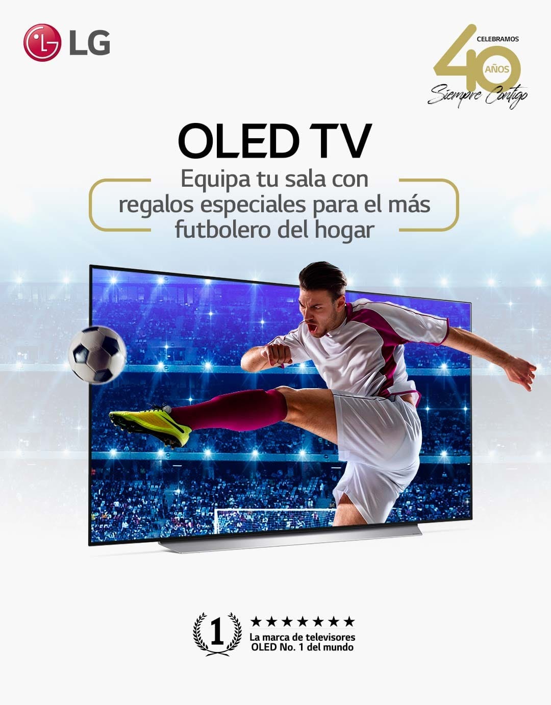 LG Electronics te ofrece las mejores jugadas en LG OLED.