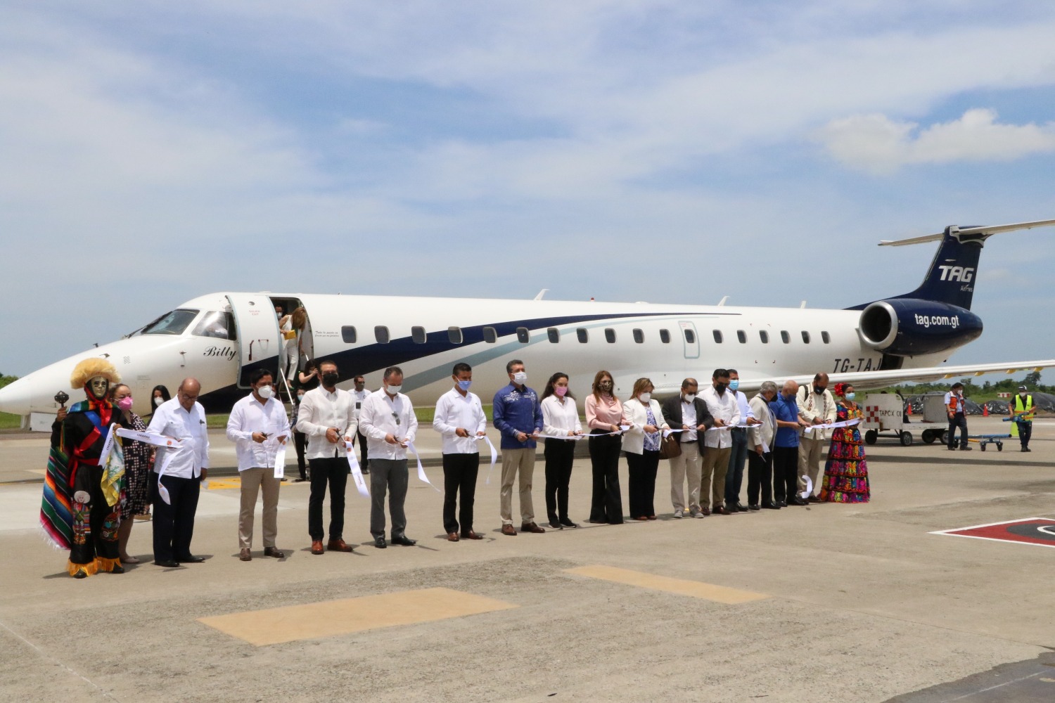 TAG Airlines inaugura ruta de vuelo entre Guatemala y Tapachula