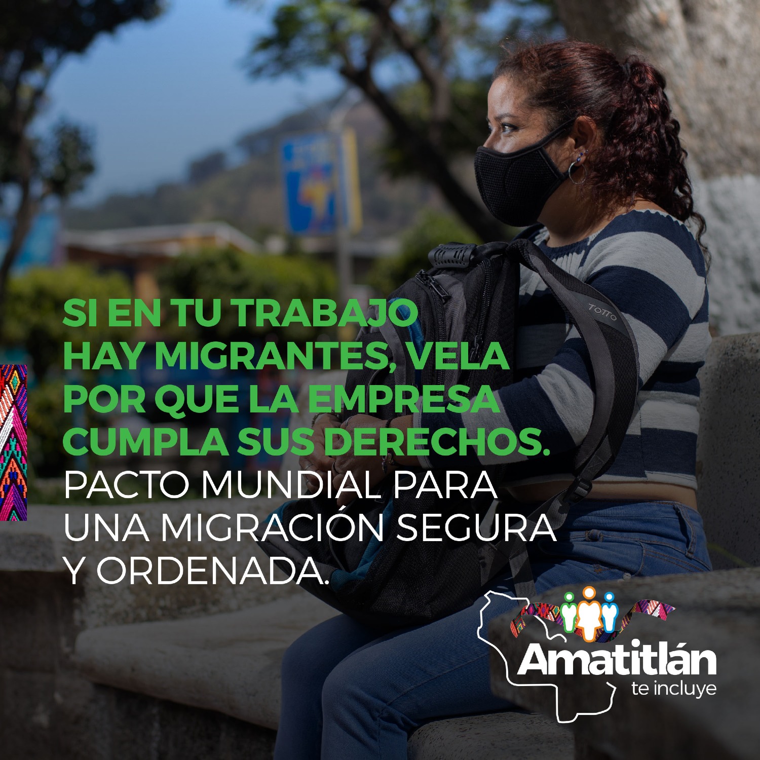Campaña busca concientizar a autoridades, ciudadanos y  migrantes sobre derechos acordados en el Pacto Mundial sobre Migración 