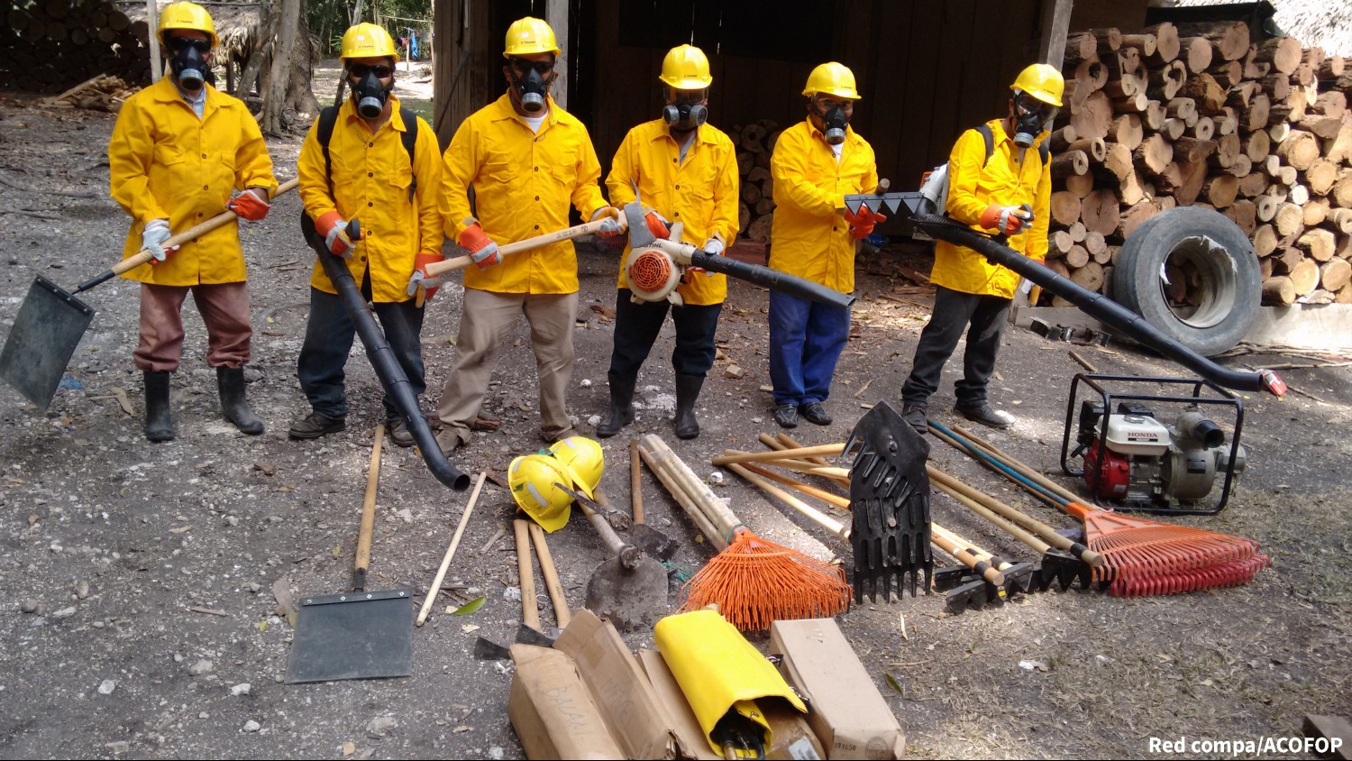 Comunidades Forestales de Petén, realizan protocolos de prevención contra incendios forestales