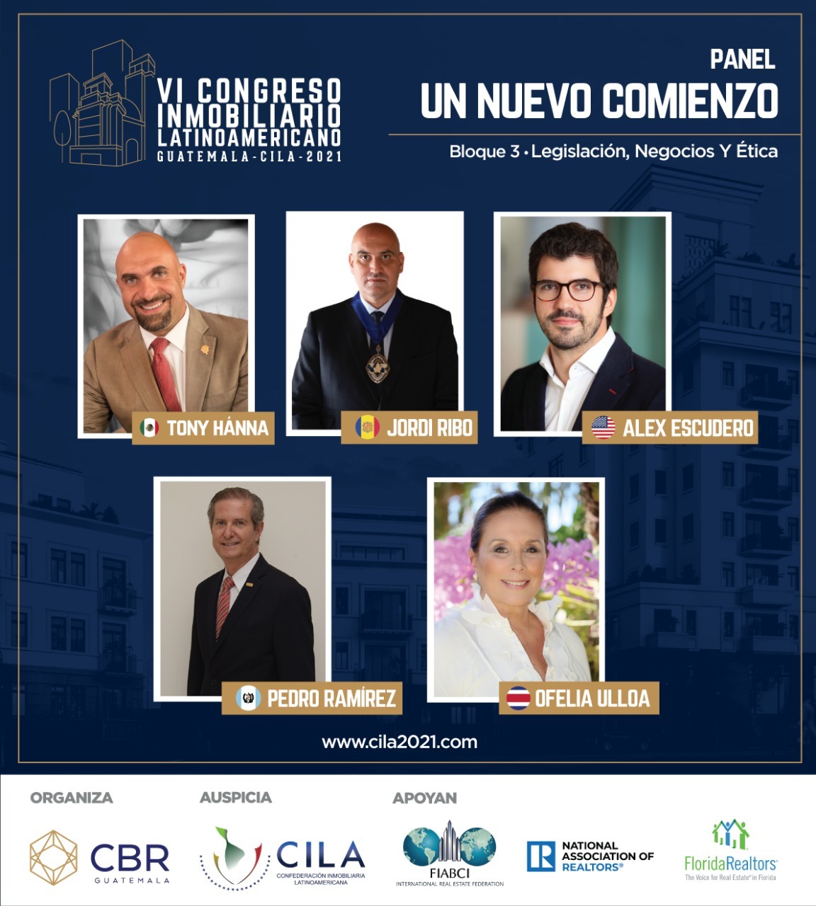 Ciudad Cayalá será la sede del VI Congreso Inmobiliario Latinoamericano GUATEMALA CILA 2021      