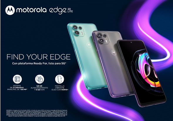 motorola edge 20 Lite ya se puede conseguir en Guatemala: 5 