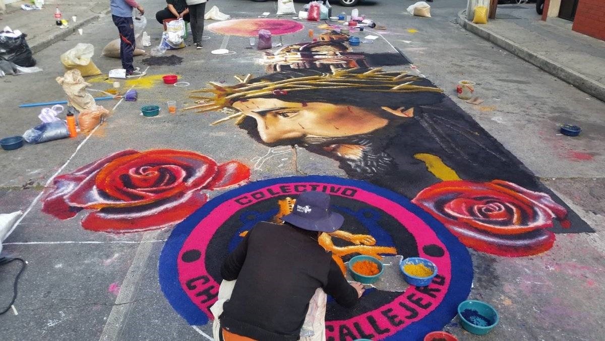 CENTRO GRAN CARCHÁ CONTRIBUYE A LA REACTIVACIÓN DEL TURISMO EN GUATEMALA CON LA EXHIBICIÓN DE UNA ALFOMBRA GIGANTE