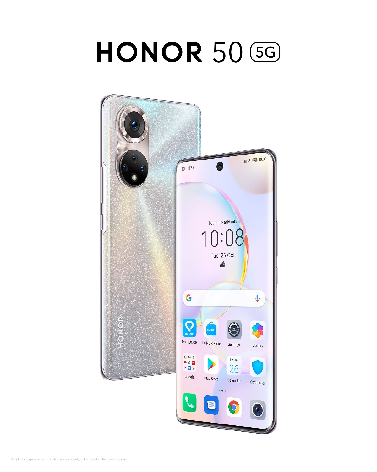 La serie HONOR 50 está equipada con los servicios móviles de Google